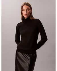 Calvin Klein - Maglione A Collo Alto - Lyst