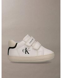 Calvin Klein - Jeans Baby Signature Velcro Trainers - Lyst