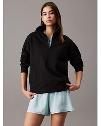 Calvin Klein - Fleece Sweatshirt - Lyst
