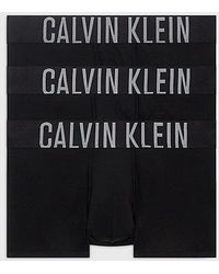 Calvin Klein - Pack de 3 bóxer de tela corto de tiro bajo - Intense Power - Lyst