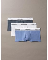 Calvin Klein - 3 Pack Low Rise Trunks - Lyst