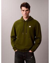 Calvin Klein - Terry Monologo Hoodie - Lyst