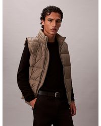 Calvin Klein - Nylon Quilted Puffer Vest - Lyst