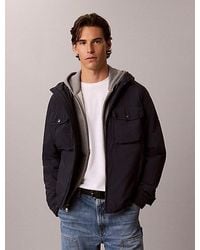 Calvin Klein - Jeans Crinkle Nylon Puffer Jacket - Lyst