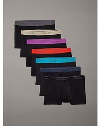 Calvin Klein - 7er-Pack Hüft-Shorts - Micro Stretch - Lyst