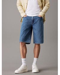 Calvin Klein - 90's Loose Denim Shorts - Lyst