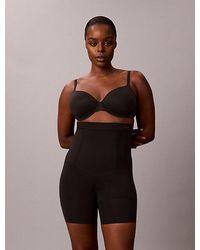 Calvin Klein - High Waisted Shapewear Shorts Perfectly Fit Secure Sculpt Shapewear - Lyst