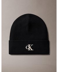 Calvin Klein - Signature Logo Beanie - Lyst