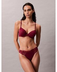 Calvin Klein - Thong Perfectly Fit Lace - Lyst