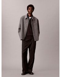 Calvin Klein - Tech Filled Shirt Jacket - Lyst