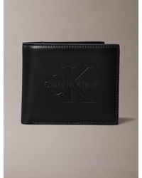 Calvin Klein - Portafoglio Con Portamonete Rfid - Lyst