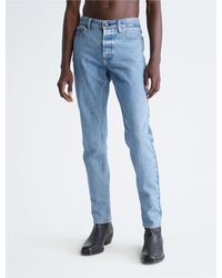 Calvin Klein - Slim Fit Desert Blue Jeans - Lyst