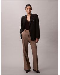 Calvin Klein - Tailored Flared Pants - Lyst
