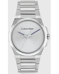 Calvin Klein - Brushed Dial H Link Bracelet Watch - Lyst