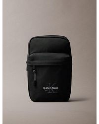 Calvin Klein - Nylon Signature Logo Sling Bag - Lyst