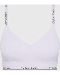 Calvin Klein - Lace Moulded Bralette - Lyst