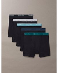 Calvin Klein - Pack de 5 bóxers sueltos - Cotton Classics - Lyst