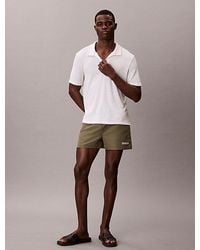 Calvin Klein - Short Drawstring Swim Shorts Intense Power - Lyst