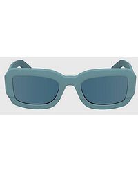 Calvin Klein - Modified Rectangle Sunglasses - Lyst