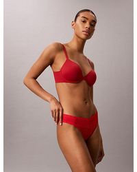 Calvin Klein - Thong Icon Logo Lace - Lyst