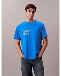 Calvin Klein - Jeans Circle Graphic Relaxed T-Shirt - Lyst