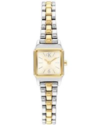 Calvin Klein - Square Monogram Bracelet Watch - Lyst