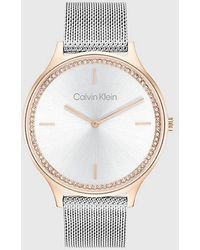Calvin Klein - Crystal Bezel Bracelet Watch - Lyst