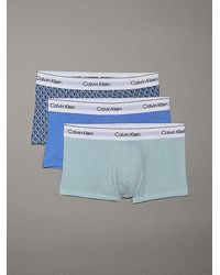 Calvin Klein - 3Er-Pack Hüft-Shorts - Lyst