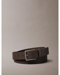 Calvin Klein - Full-Grain Leather Belt - Lyst