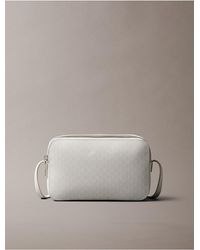 Calvin Klein - Allover Emblem Logo Camera Bag - Lyst