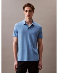 Calvin Klein - Supima Cotton Polo Shirt - Lyst