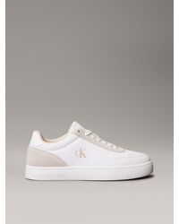 Calvin Klein - Baskets En Toile - Lyst