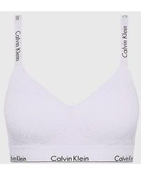 Calvin Klein - Corpiño de encaje moldeado - Lyst