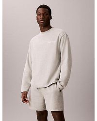 Calvin Klein - Pyjama Top Cotton Classics - Lyst
