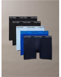 Calvin Klein - Microfiber Stretch 5-Pack Boxer Brief - Lyst