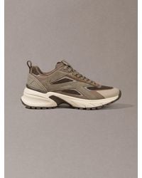Calvin Klein - Knit Mesh Runner Trainers - Lyst