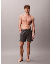 Calvin Klein - Medium Drawstring Swim Shorts - Lyst