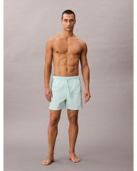 Calvin Klein - Medium Drawstring Swim Shorts Ck Icon - Lyst