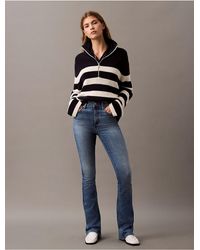 Calvin Klein - Calvin Klein High Rise Flared Jeans - Lyst