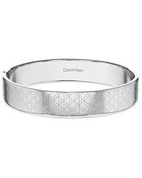 Calvin Klein - Ck Iconic Bangle Bracelet - Lyst