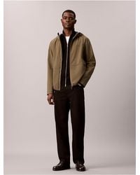 Calvin Klein - Tech Shell Hooded Jacket - Lyst