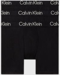 Calvin Klein - Lot de 3 boxers longs - Ultra Soft Modern - Lyst