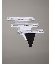 Calvin Klein - 3-pack Strings - Modern Cotton - Lyst