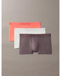 Calvin Klein - 3 Pack Trunks - Lyst