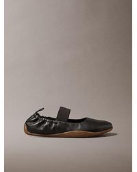 Calvin Klein - Leather Hybrid Ballet Trainers - Lyst
