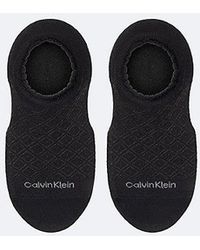 Calvin Klein - 2 Pack Scalloped Diamond Knit Invisible Socks - Lyst