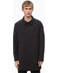 Calvin Klein Abrigo de nailon compacto - Negro
