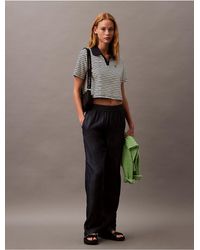 Calvin Klein - Calvin Klein Relaxed Denim Pull-On Jeans - Lyst