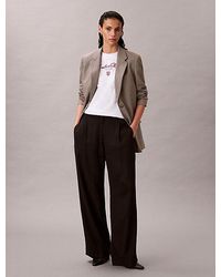 Calvin Klein - Tech Yarn Dyed Classic Blazer - Lyst