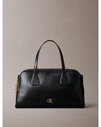Calvin Klein - Monogram Hardware Bowling Bag - Lyst